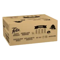 Megapack Felix Tasty Shreds 80 x 80 g - Selección mixta