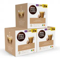 Nescafé Dolce Gusto Cortado Espresso Macchiato Pack de 3 Cajas de 30 Capsulas