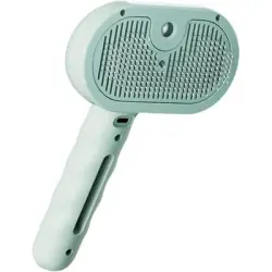 Pawffee Cepillo de vapor autolimpiante para perros, antiestático - 1 pieza