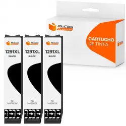 Pccom Essential Cartucho Tinta Compatible Epson T1291 Negro Pack 3