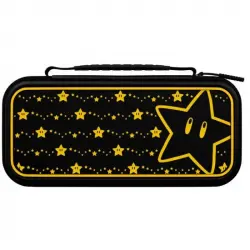 PDP 500-224-STGD Funda Protectora Rígida Plus Glow para Nintendo Super Star