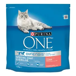 Purina ONE SterilCat salmón pienso para gatos - 1,5 kg