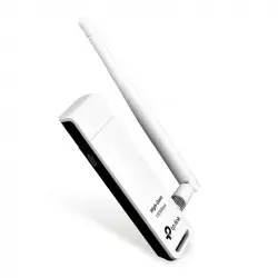 TP-LINK TL-WN722N V4 Adaptador WiFi USB 150 Mbps Antena de Alta Ganancia