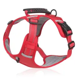 UAMLY Arnés antitirones para perros (rojo) - S