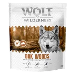 Wolf of Wilderness Adult «Oak Woods» jabalí, sin cereales - 1 kg - Receta nueva