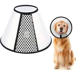 ZooVenture Collar de baño para perros de tamaño grande - 43 a 49 cm