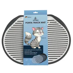 Alfombrilla Soft Touch Track Mat para bandejas higiénicas - Plata