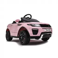 Ataa Cars Coche Eléctrico Range Rapid 12V Rosa