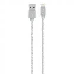 Belkin Cable Lightning a USB MIXIT Metálico 1.2m Gris Espacial