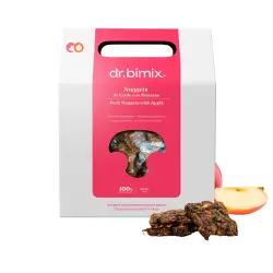 dr. bimix dr.bimix Galletitas de 92,8% Cerdo con 2% Manzana para Perros | Snack Natural Premium - 125 g