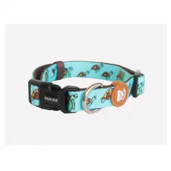 Dukier Collar Estampado Tortugas para perros