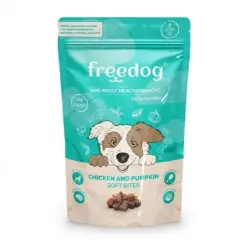 Freedog Snack Semi-húmedo para Perros con Pollo y Calabaza, 1 x 100 gr