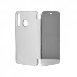 Funda Libro Espejo Plata para Samsung Galaxy A50