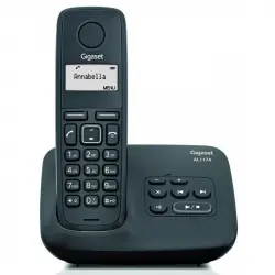 Gigaset AL117A Teléfono Dect Negro