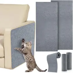 IntiMeg Alfombrilla rascador autoadhesiva para gatos de 40×100 cm - 40×100cm