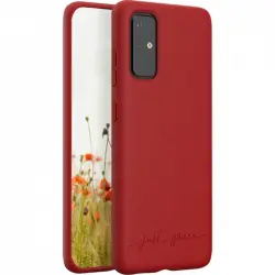Just Green Funda Roja Biodegradable para Samsung Galaxy S20 5G