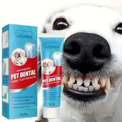 MCBOSON Pasta de dientes para perros con aliento fresco 60 g - 60 g