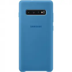 Samsung Silicone Cover Azul para Samsung Galaxy S10 Plus