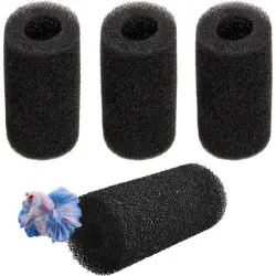 ZooVenture Esponja enrollable para filtro de acuario - 4 piezas