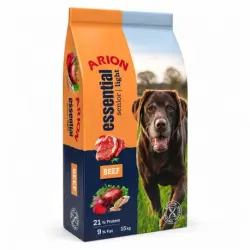 Arion Essential Senior Light Pienso para Perros Mayores con Ternera, 15 Kg