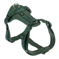 Arnés TIAKI Neoprene verde para perros - S: 32 - 56 cm contorno de pecho