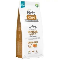 Brit Care Dog Grain-free Senior & Light con salmón y patata - 12 kg