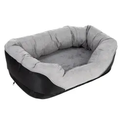 Cama ortopédica Lazy para perros  - 90 x 60 x 30 cm (L x An x Al)