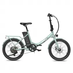 Fafrees F20 Lasting Bicicleta Eléctrica Motor 250W Batería 36V/18.2Ah Autonomía 120km Verde