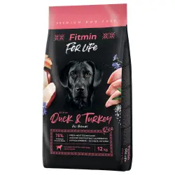Fitmin dog For Life Pato y Pavo - 12 kg