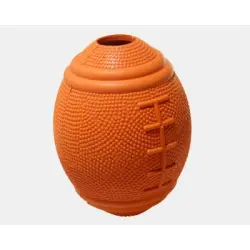 HausPets Balón rugby que dispensa golosinas: antiestrés, antiaburrimiento - Dispensador de balones de rugby