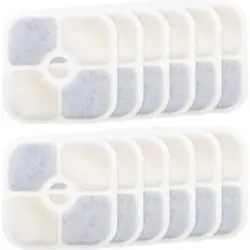 Pawffee Filtros para fuentes de agua para gatos, agua limpia y fresca - 1 pieza