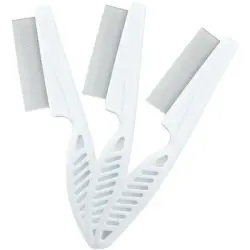 Pawffee Peine antipulgas para perros y gatos (3 piezas, blanco) - 1 pieza
