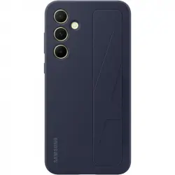 Samsung Standing Grip Case Funda con Soporte Azul Oscuro para Samsung Galaxy A55 5G