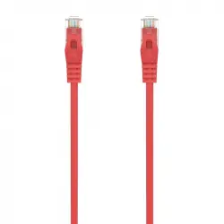 Aisens A145-0556 Cable de Red RJ45 UTP Cat 6A 25cm Rojo