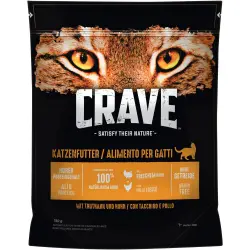 Crave Adult con pavo y pollo pienso para gatos - 750 g