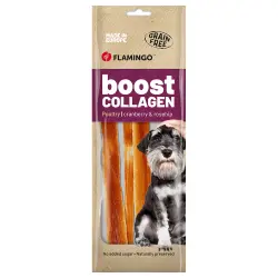 Flamingo Boost Collagen Tiras de pollo  - 60 g