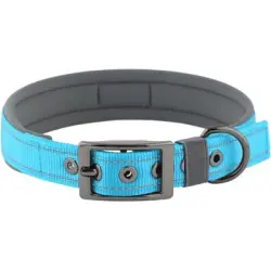 HausPets Collar ancho ajustable de neopreno para perros hebilla nailon EM - Artículo 1