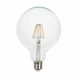 Iglux FIL-G125-8C Bombilla Filamento LED 8W E27 Blanco Cálido