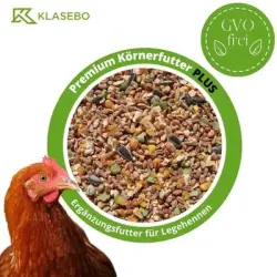 KLASEBO Pienso Premium PLUS para gallinas, gansos y patos - 25 kg