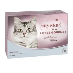 My Star Mousse Gourmet en latas 12 x 85 g para gatos - Atún