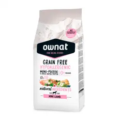 Ownat Grain Free Hipoalergénico Mini Cordero pienso para perros