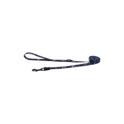 Rogz Correa Grafitti Negro para perros - 120 cm x 25 mm