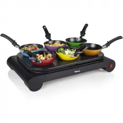 Tristar BP-2827 Juego de Sartenes Wok 1000W Negro