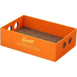 UAMLY Caja rascador de cartón para gatos - 1 pieza