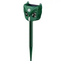 UAMLY Repelente ultrasónico solar para gatos - 1 pieza