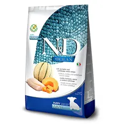2,5Kg Farmina ND  Ocean Pienso para cachorros mini de Bacalao y Pumpkin