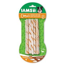 Twisted sticks masticables pollo y ternera Iams 10 unid.