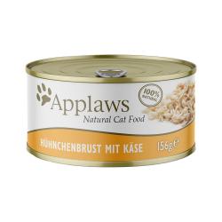 Applaws latas en caldo para gatos 12 x 156 g - Pechuga de pollo y queso