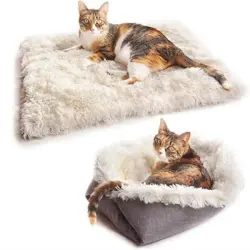 IntiMeg Cama 2 en 1 para gatos y perros - Una pieza