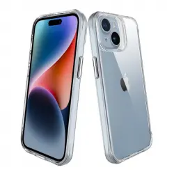 Muvit Funda Shockproof 2m Transparente para iPhone 15